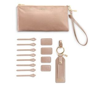 Tumi Accents Pouch Metallic Pink